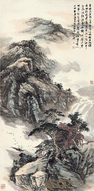 潘思宏 壁上风光 131×62.5cm