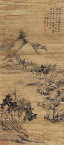 倪瓒 山水