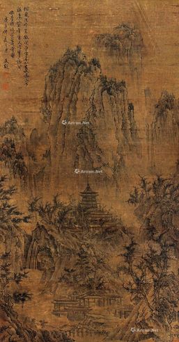 文彭 山水