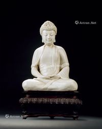 明代（1368～1644） 德化窑释迦牟尼佛座像