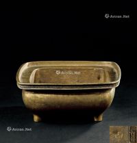 明代（1368～1644） 铜四足香炉