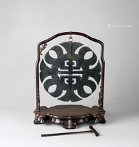 清代（1644-1911） 寿字纹花型磬