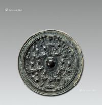 东汉（A.D.25-220） 昭明铭带连弧纹铜镜