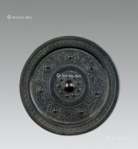 汉代（B.C.206-A.D.220） 七乳神兽铜镜