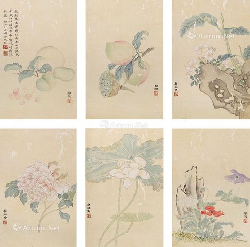 潘静淑 花卉