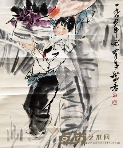 姚有多 少女 68×55cm