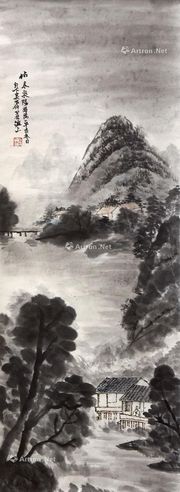 吴石僊 山水