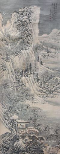 黄鼎 山水