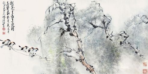 赵少昂 花鸟