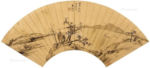 李流芳 烟渚远帆