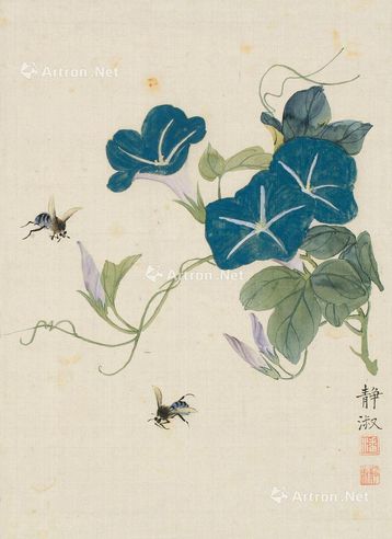 潘静淑 牵牛蜜蜂