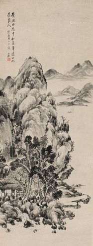 王撰 仿王翚山水