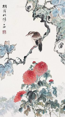 张大壮 桐阴秋畅
