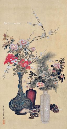 缪嘉惠 花卉