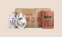 约80年代 栈桥牌 特质灵芝酒（原箱） （二箱）