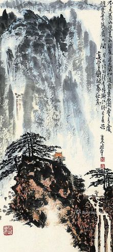 秦岭雲 山水