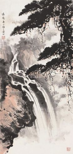 陈凝丹 山水