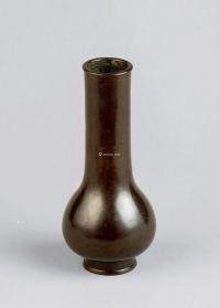 宋代（960-1279） 铜素花插