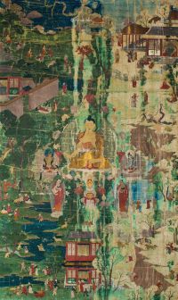 明代（1368-1644） 佛教故事 唐卡