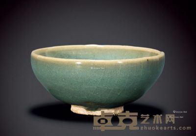 金代 月白釉小杯 口径8.5cm