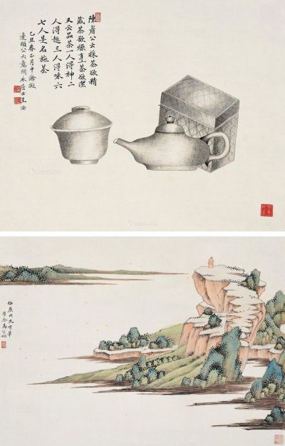 马家桐 王纶 山水·茶具
