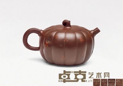 吴鸣·种瓜得瓜 高10cm；宽17cm