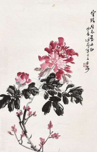 叶访樵 花卉