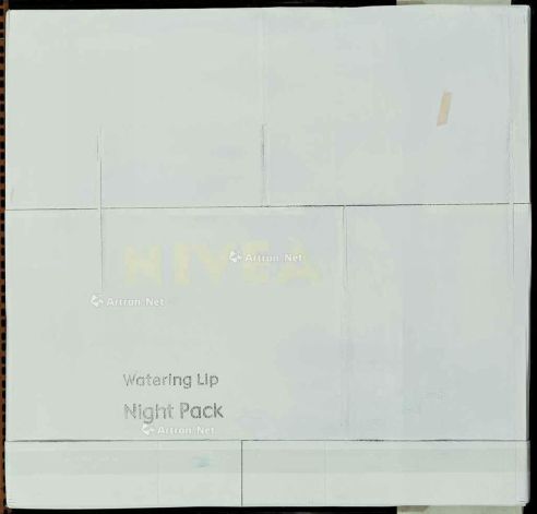 李杰 2011年作 NIVEA NIGHT PACK 压克力 乳胶漆 瓷漆 彩色喷墨 胶带 纸板