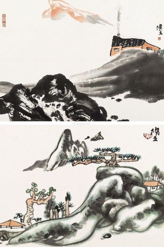 朱修立 山水