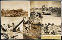 P 1943年中国助印军反攻缅北战争新闻照片五张