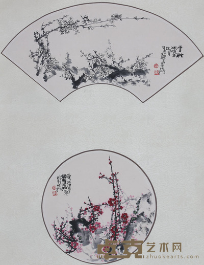 吴承楷《山水》 约二平尺