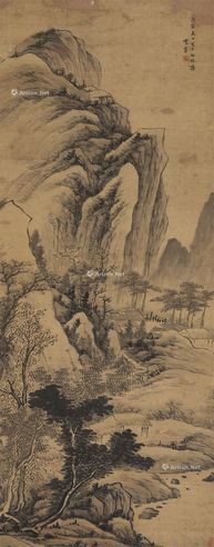 李流芳 耕读图