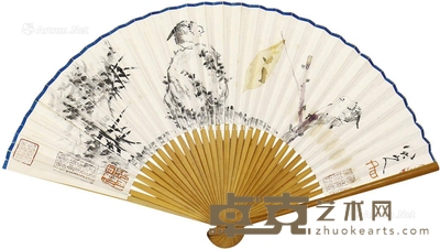 八大山人双鸟 11×40cm