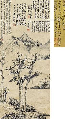 倪瓒     山水