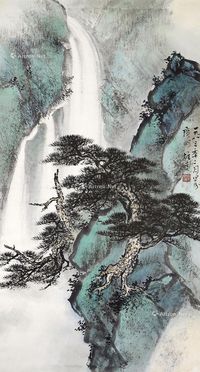 黎雄才 山水