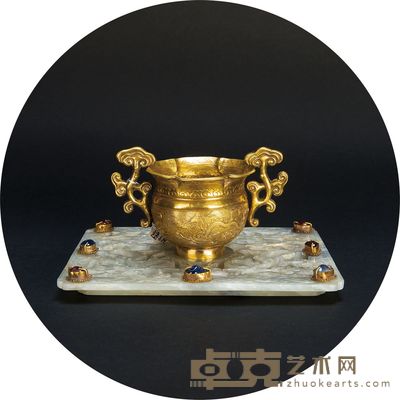 金盞玉托 （二件） 5.5×10cm；15.5×12.5cm