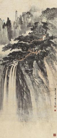 黄君璧 山水