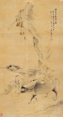 胡三桥 陈舜俞往庐山图