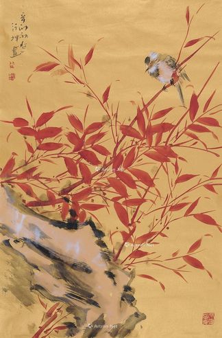 师行坤 花鸟