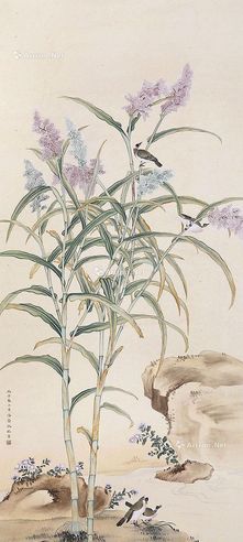 潘静淑 花鸟