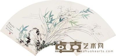 李蕙仙 四君子 20×52cm
