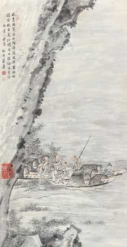 蔡嘉 山水人物