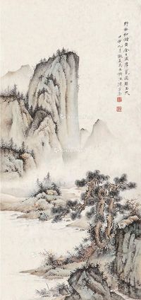 陈少梅 山水