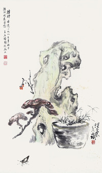 孔小瑜　花鸟