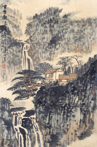 徐建明　山水