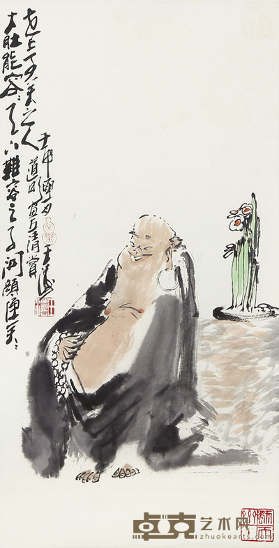 王涛　人物 69×35cm 约2.1 平尺