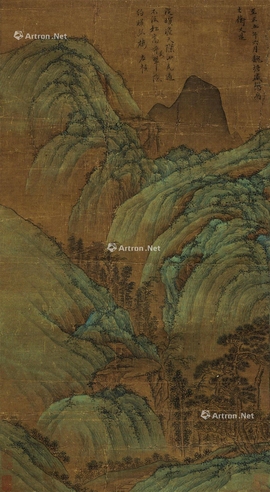 盛懋青绿山水