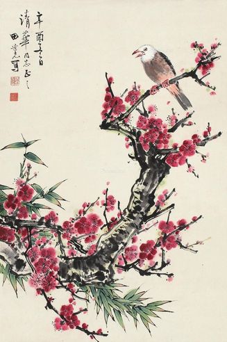 田世光 花鸟