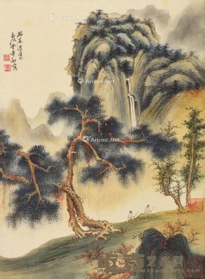 徐建融 林泉清集 40×30cm