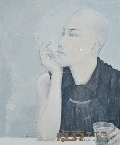 杨国强 绿茶与香烟 60×50cm